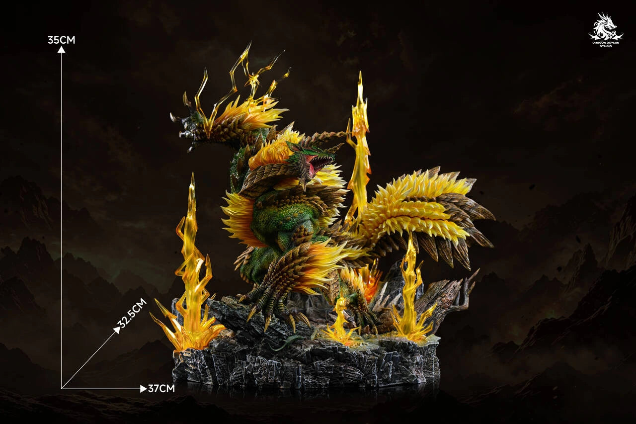 Preventa Resina Zinogre Figura Monster Hunter  Dragon Realm Estudio