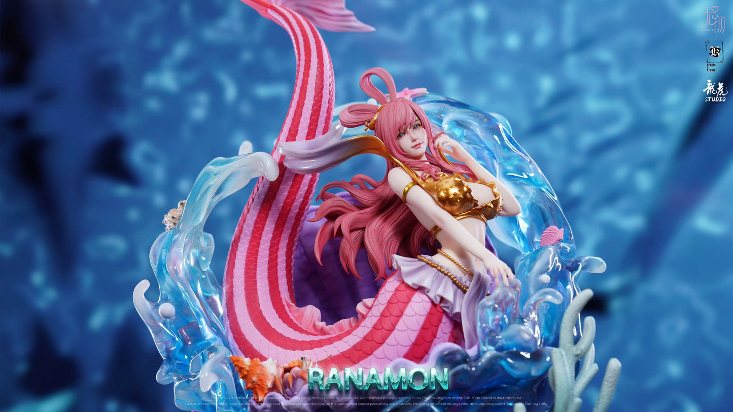 Preventa Resina Shirahoshi Figura One Piece YouWu & LongHu & Spades K Estudio
