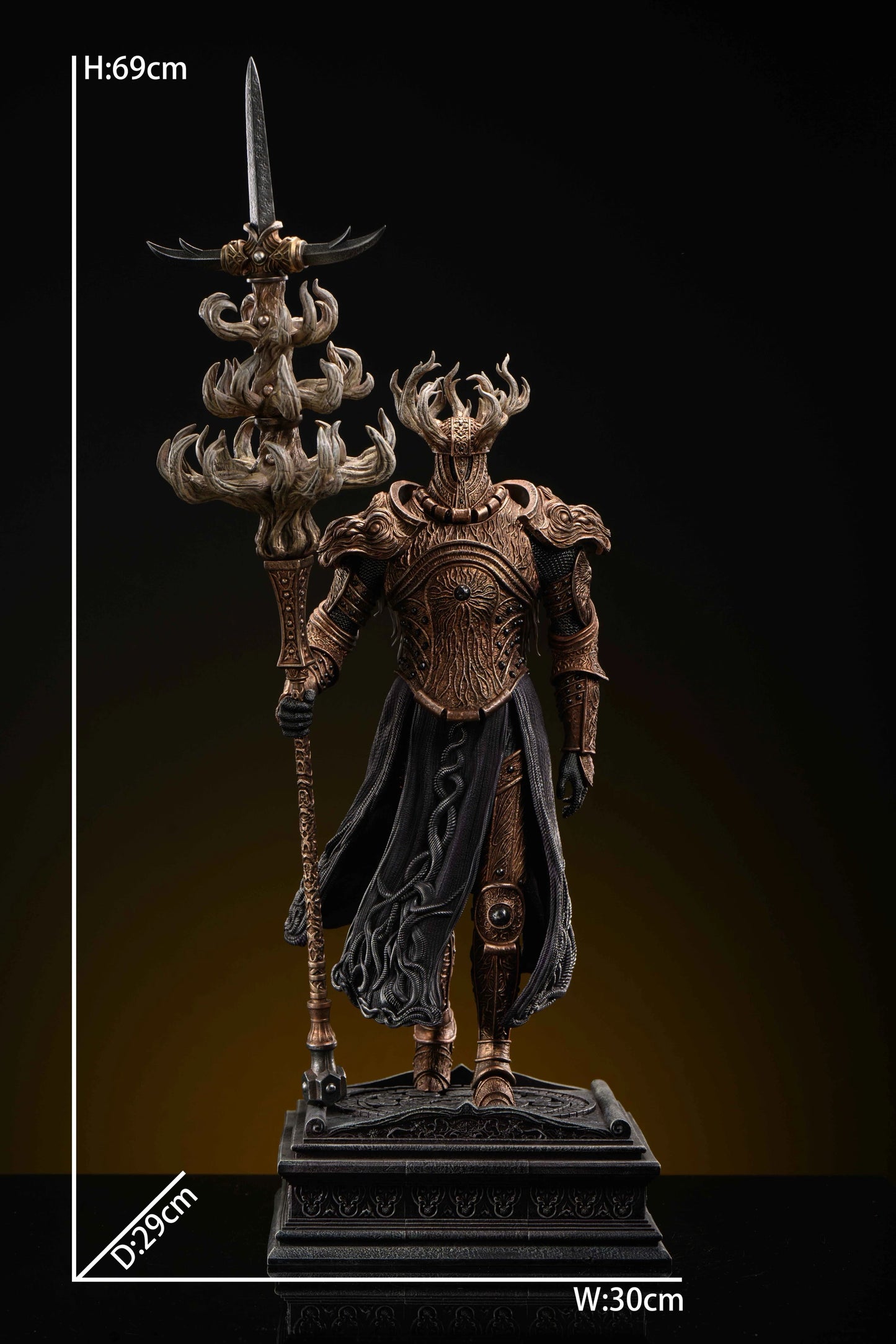 Preventa Resina Crucible Knight Figura Elden Ring SWORD & Wing Estudio