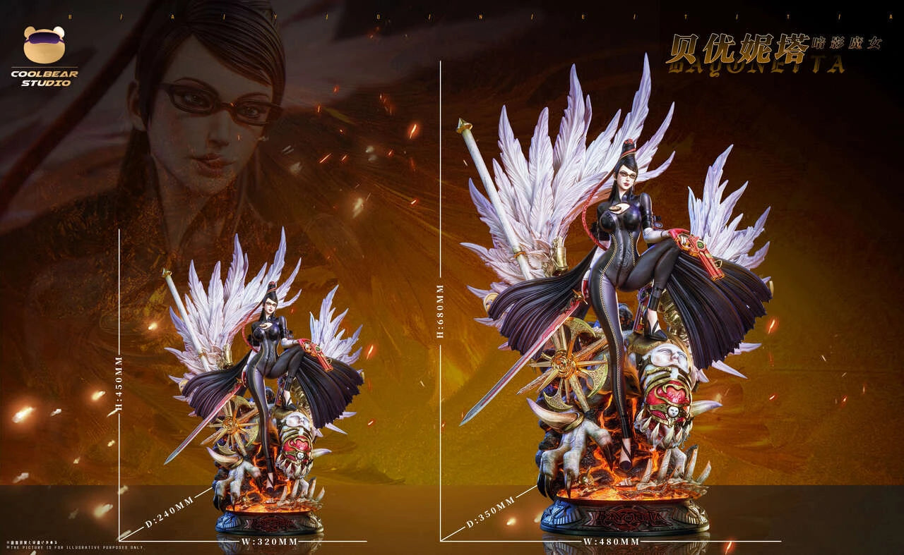 Preventa Resina Bayonetta Figura Bayonetta Coolbear  Estudio