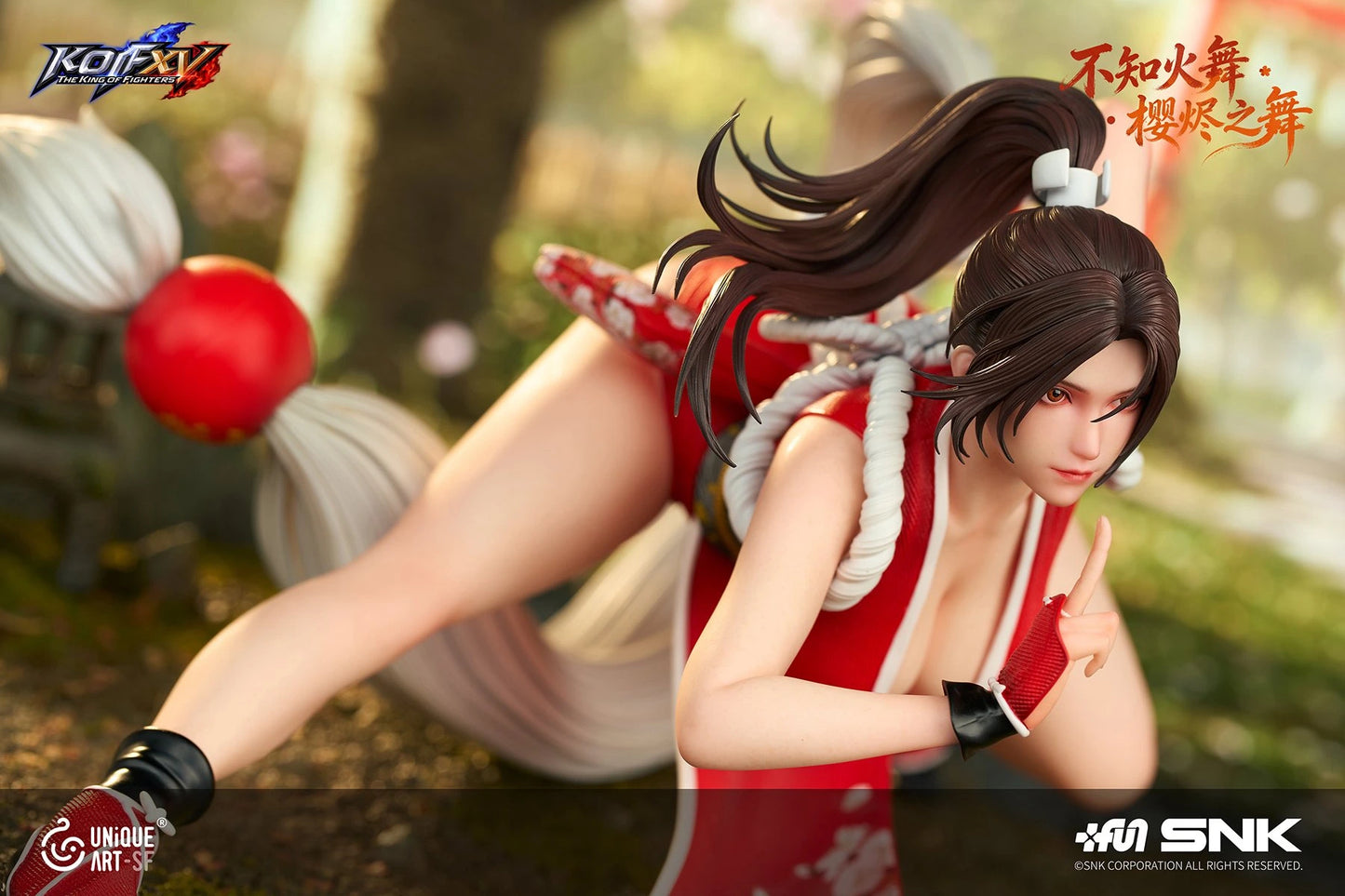 Preventa Resina Mai Shiranui Figura Street Fighter UNIQUE Art (Licencia) Estudio