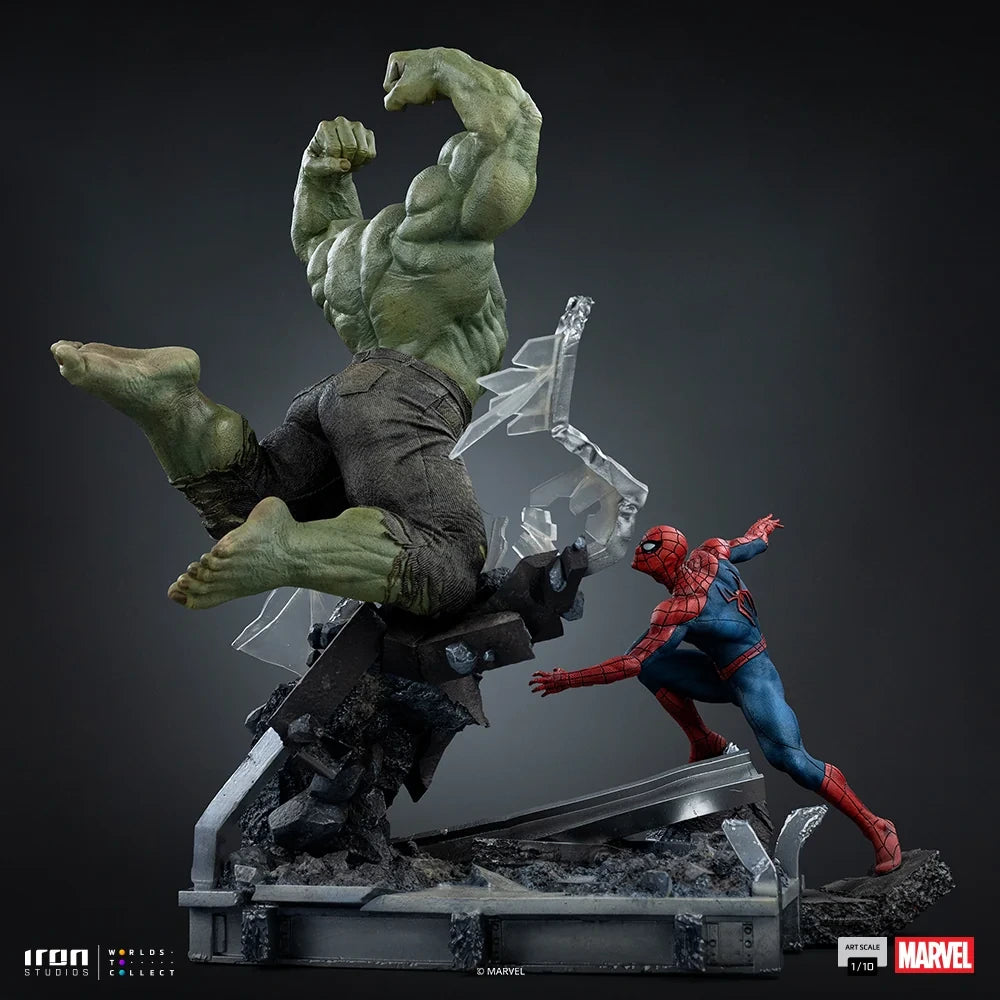 Preventa Resina Spider-Man vs Hulk Figura Spider-Man: Brand New Day  1/6 Iron Estudio (Licencia)