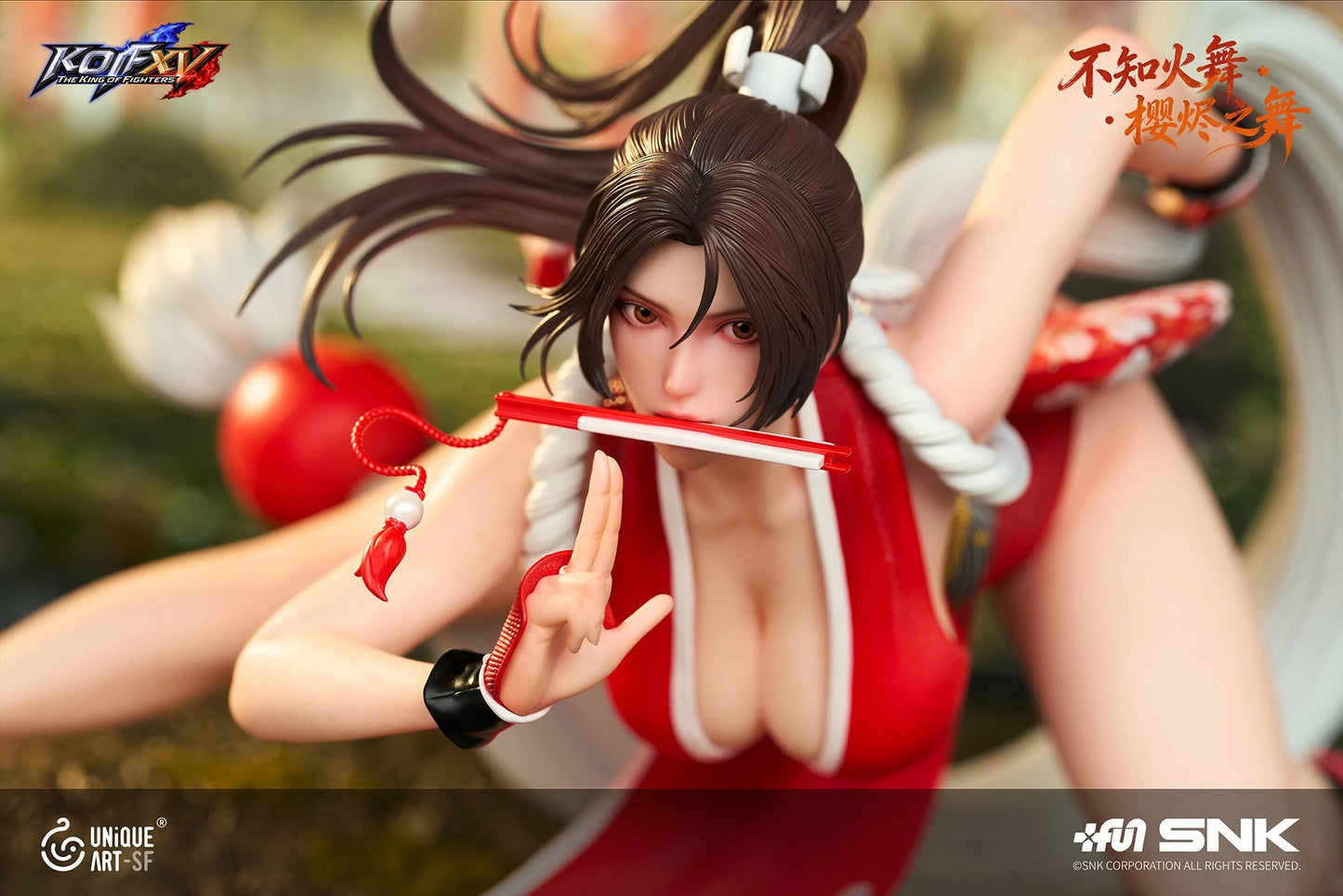 Preventa Resina Mai Shiranui Figura Street Fighter UNIQUE Art (Licencia) Estudio
