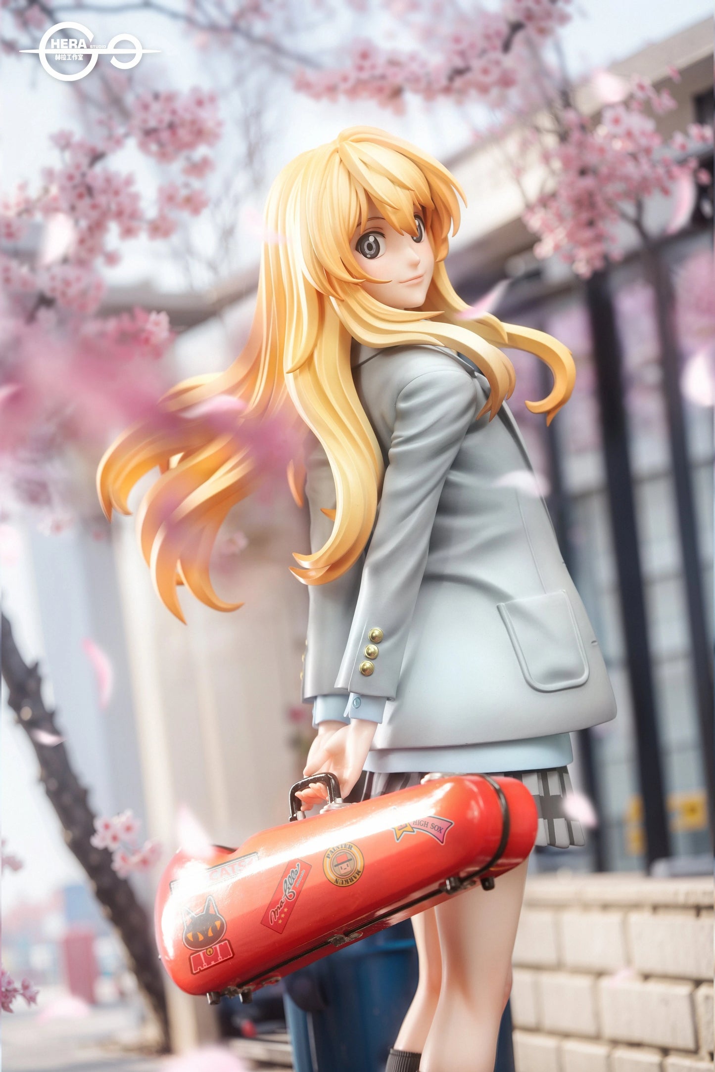 Preventa Resina Kaori Miyazono Figura Your Lie in April HeRa Estudio