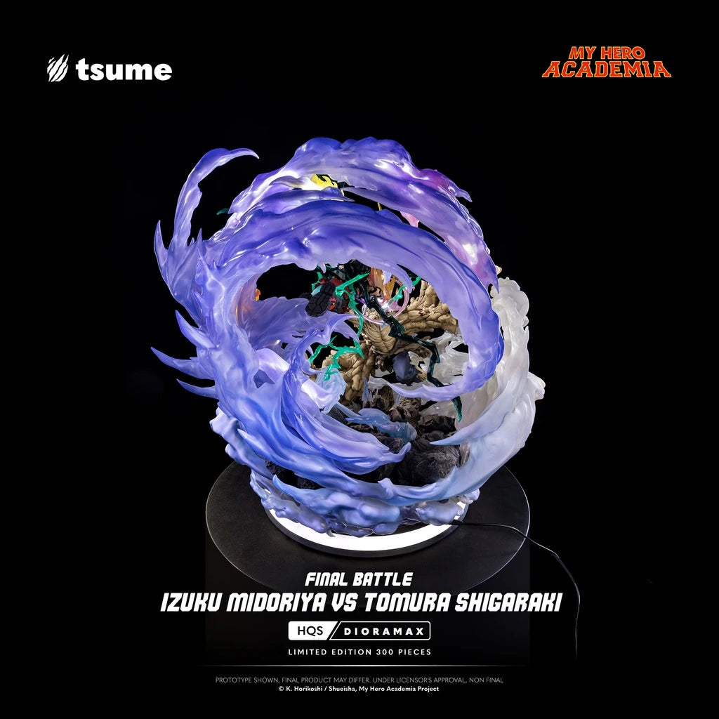 Preventa Resina Izuku Midoriya vs Tomura Shigaraki Figura My Hero Academia  Tsume Art (Licencia) Estudio