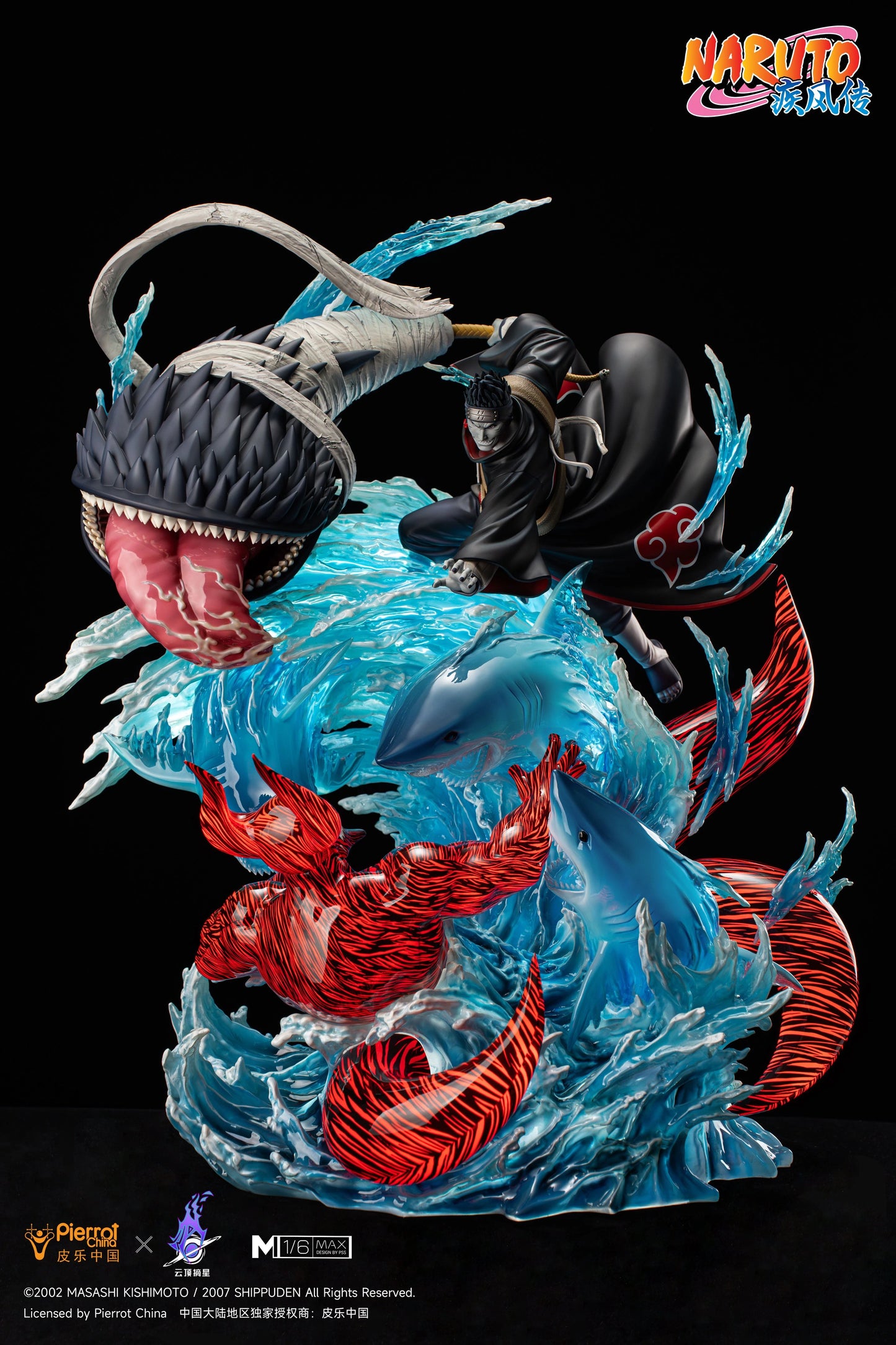 Preventa Resina Kisame Hoshigaki Figura Naruto 1/6 Pickstar Estudio (Licencia)