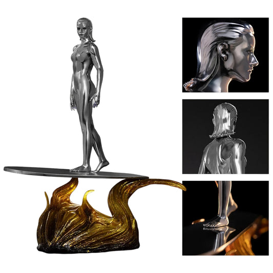 Preventa Resina Silver Surfer Figura Los 4 Fantásticos: primeros pasos  Iron (Licencia) Estudio