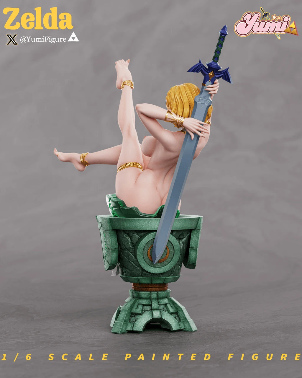 Preventa Resina Princesa Zelda Figura The Legend of Zelda Yumi  Estudio