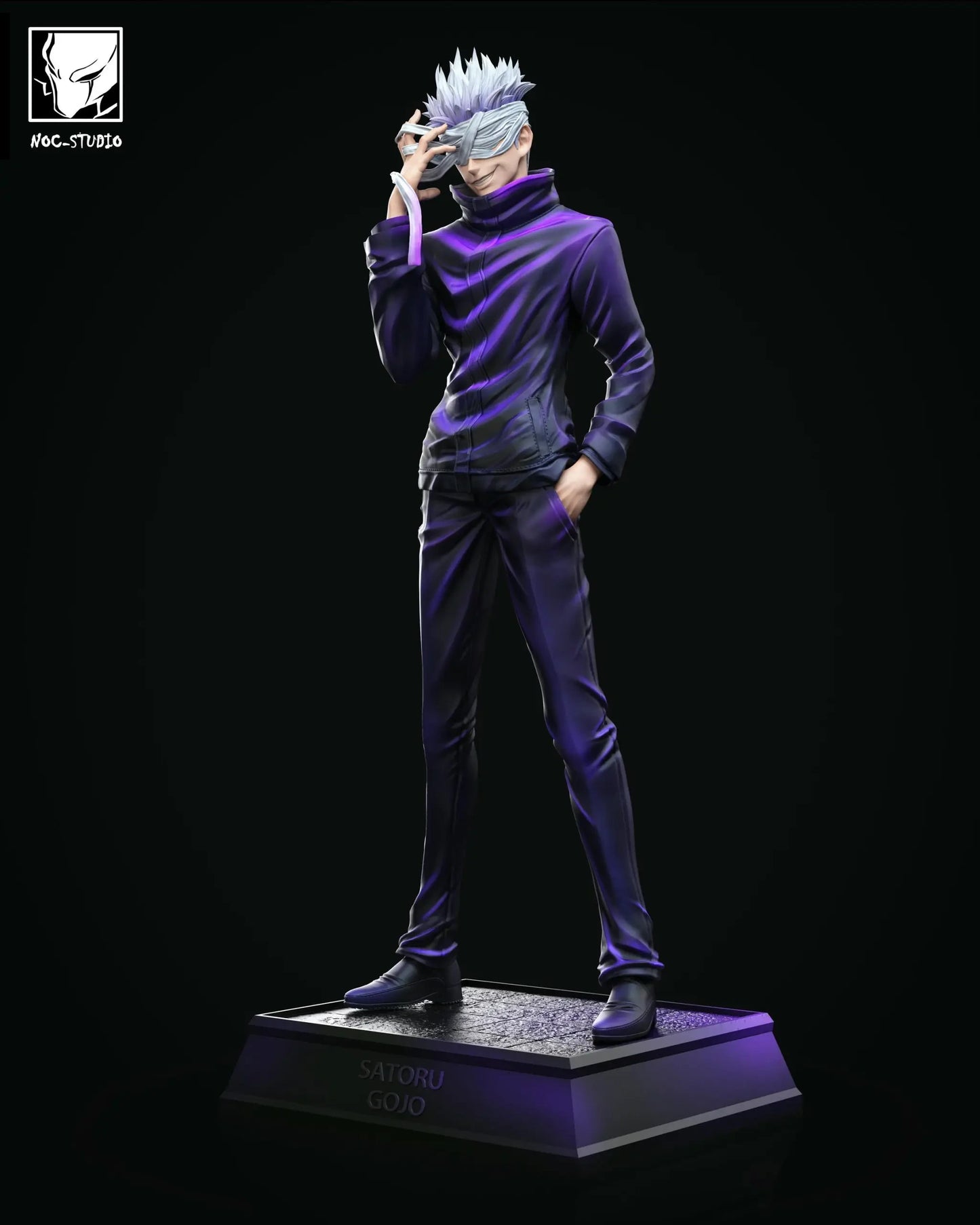 Preventa Resina Satoru Gojo Figura Jujutsu Kaisen Noc Estudio
