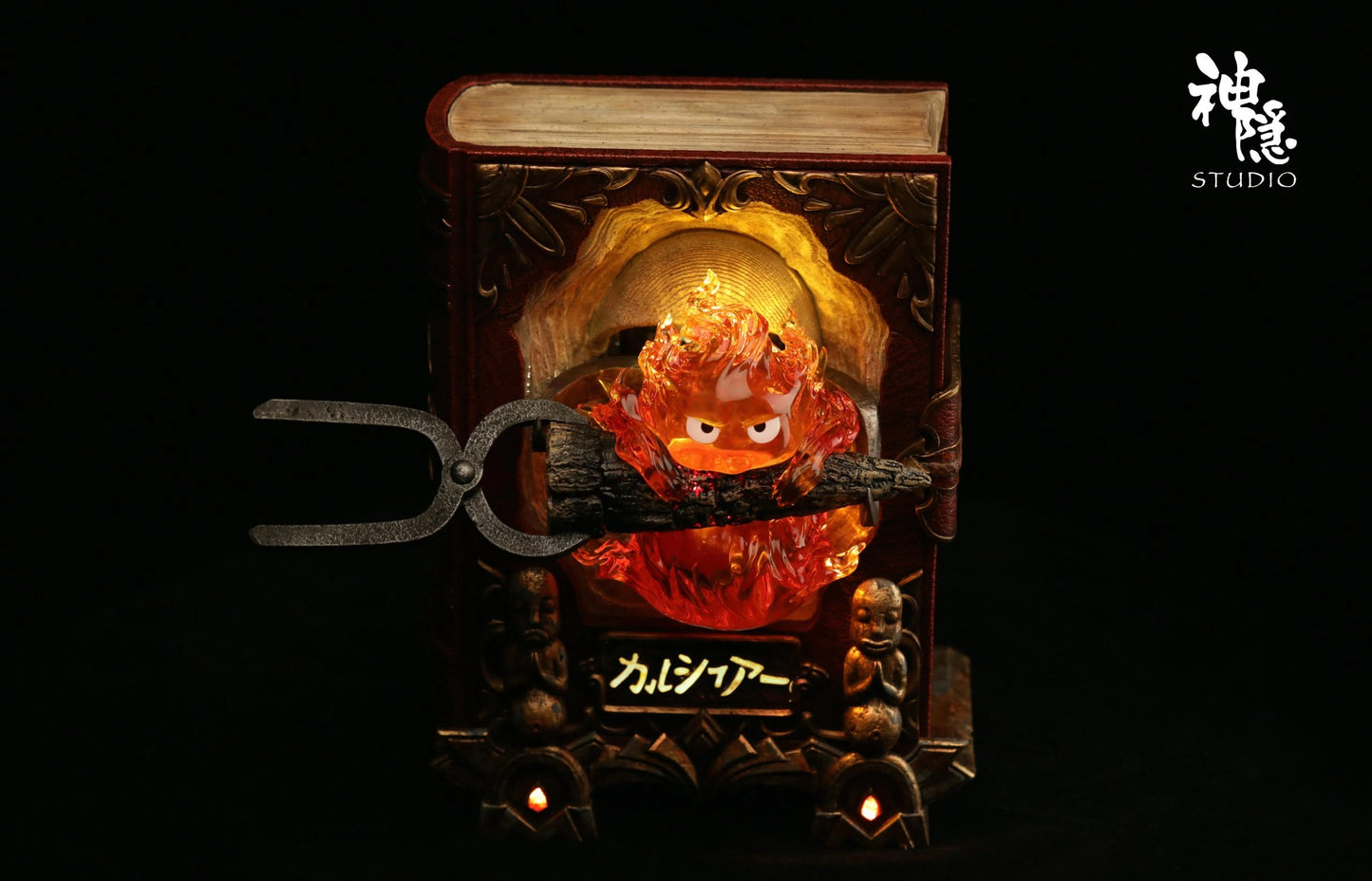 Preventa Resina Calcifer Figura El Increíble castillo vagabundo ShenYin Estudio