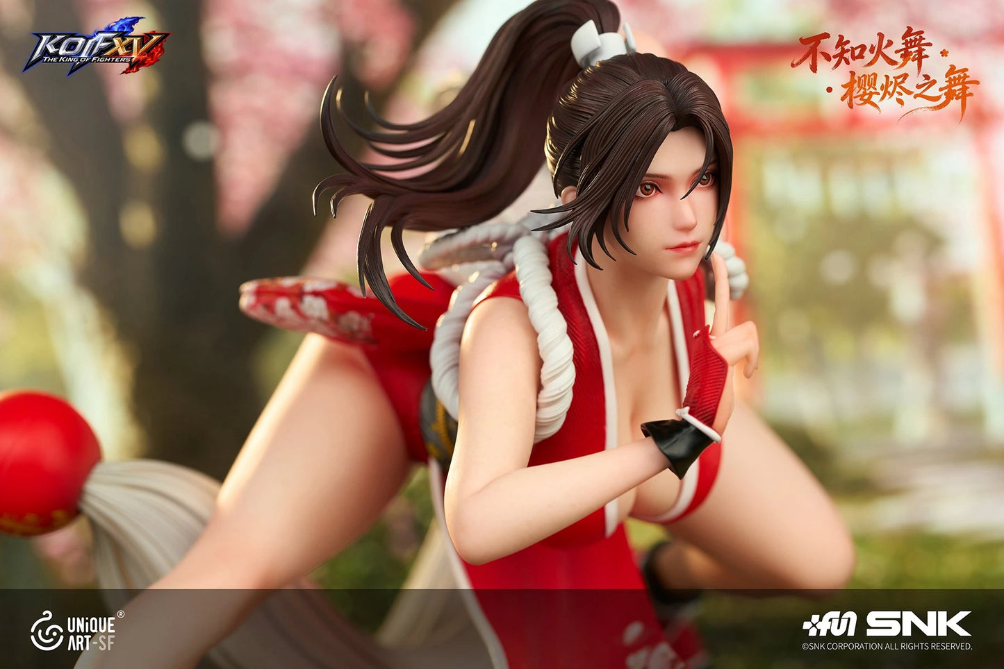 Preventa Resina Mai Shiranui Figura Street Fighter UNIQUE Art (Licencia) Estudio