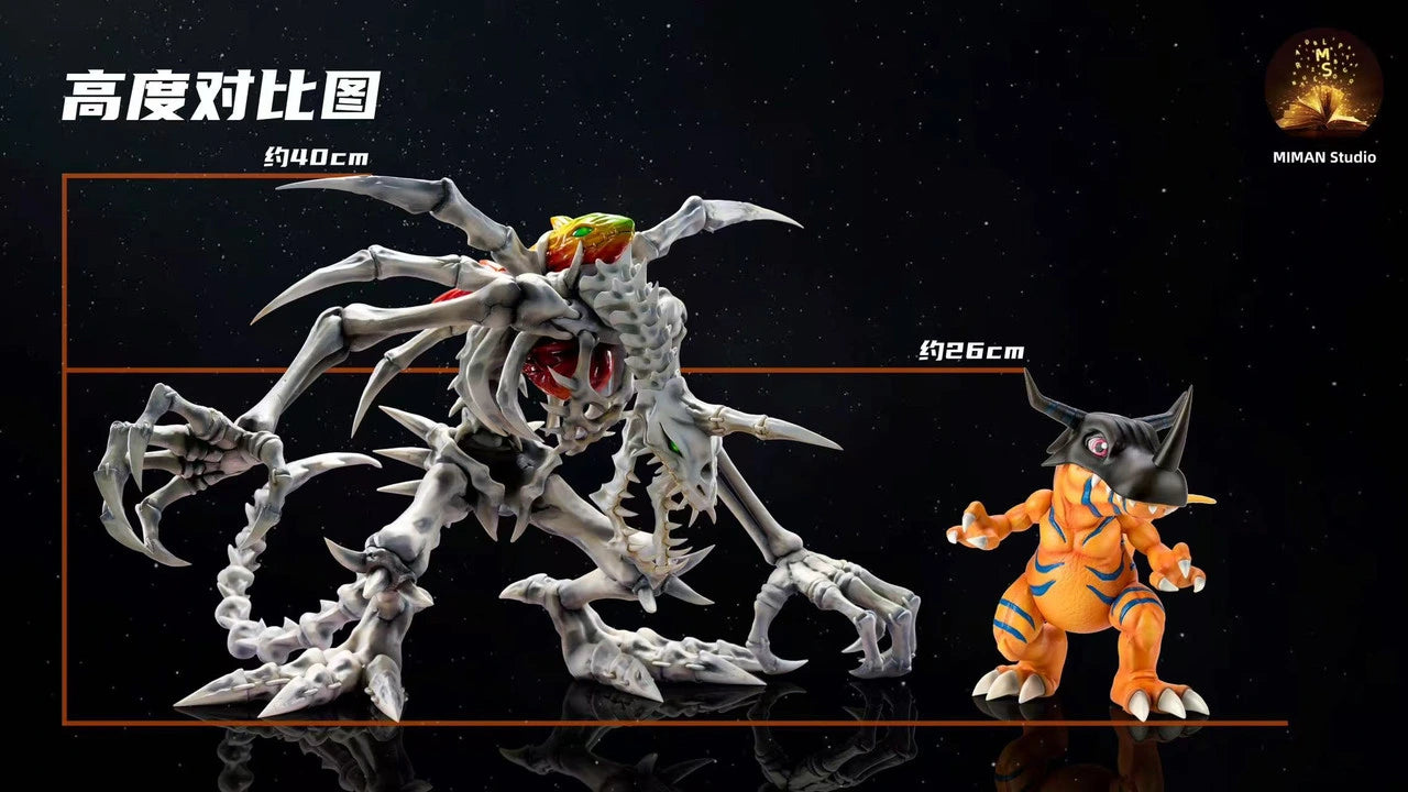 Preventa Resina Skull Greymon Figura Digimon MIMAN Estudio