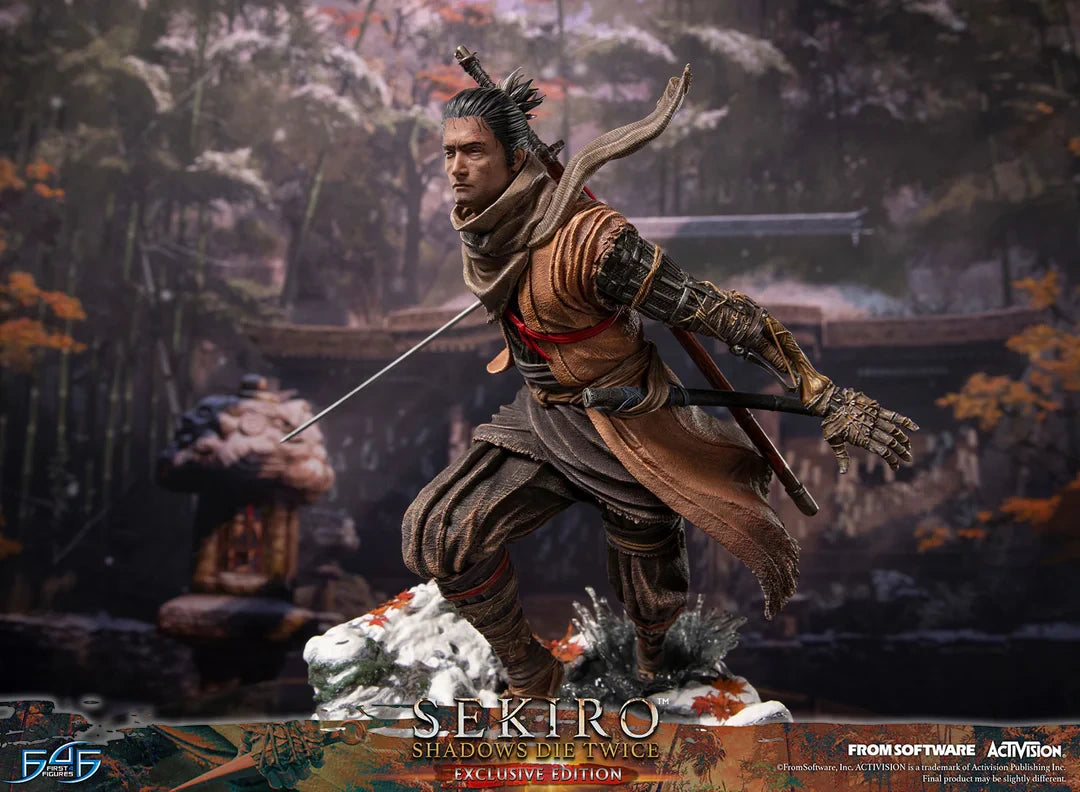 Preventa Resina Sekiro Figura Sekiro: Shadows Die Twice First4Figures (Licencia) Estudio