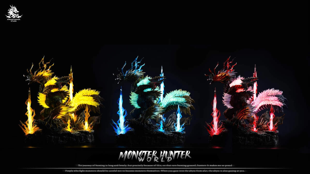 Preventa Resina Zinogre Figura Monster Hunter  Dragon Realm Estudio