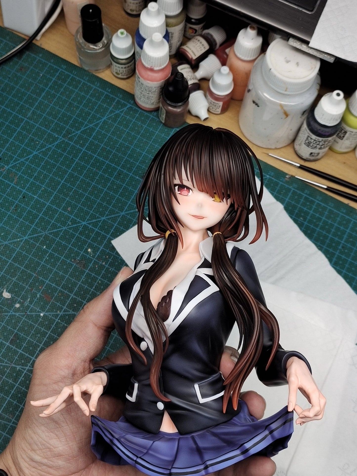 Preventa Resina Tokisaki Kurumi Figura Date A Live HuiMan Estudio