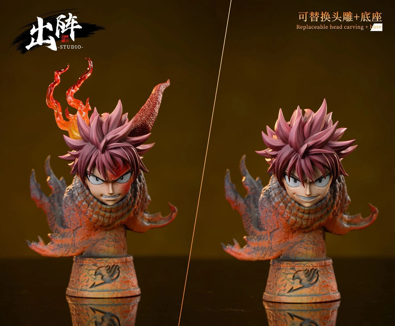 Preventa Resina Natsu Dragneel Figura Fairy Tail ChuZhen Estudio