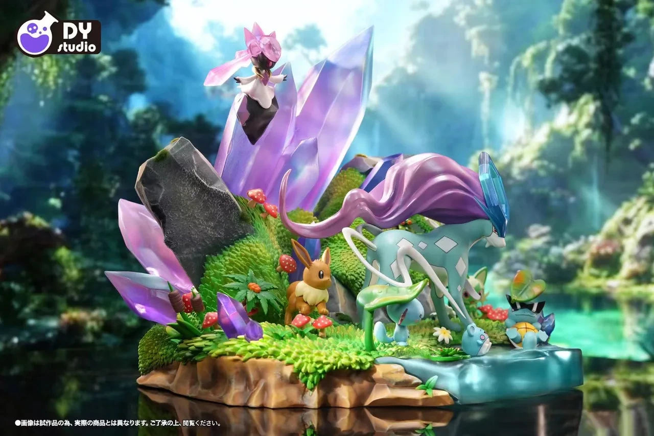 Preventa Resina Suicune Figura Pokemón DY Estudio