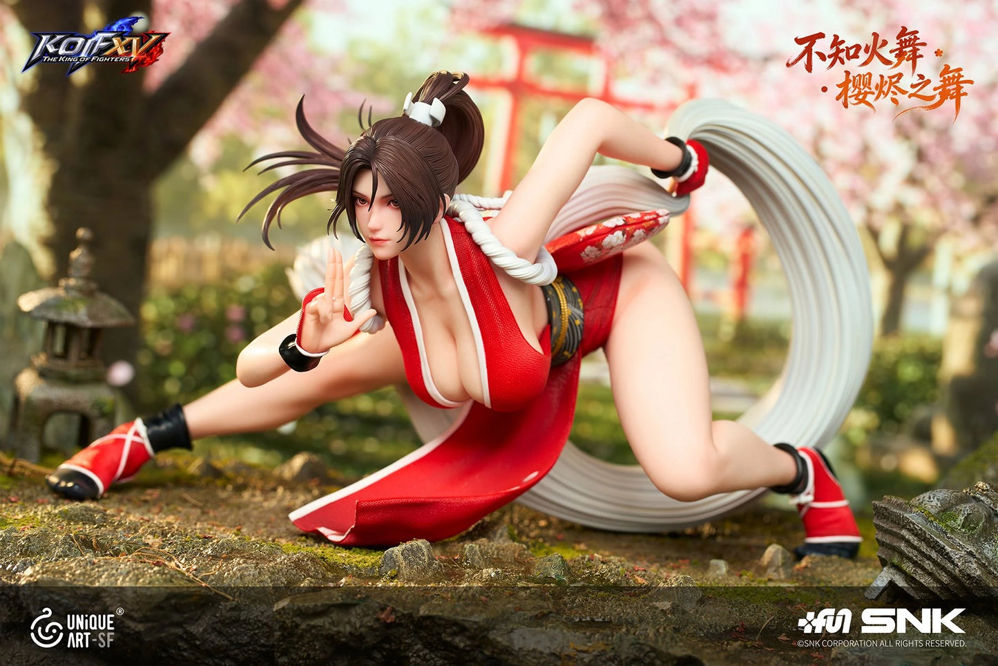 Preventa Resina Mai Shiranui Figura Street Fighter UNIQUE Art (Licencia) Estudio