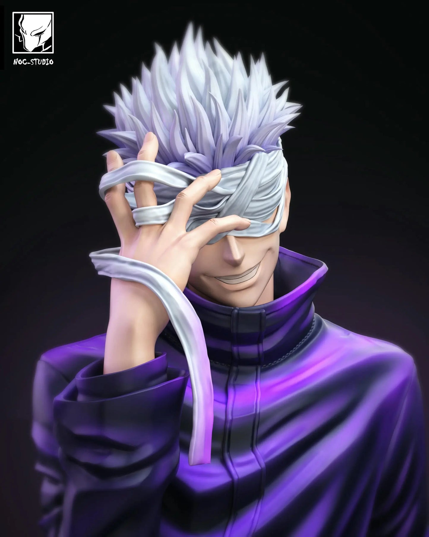 Preventa Resina Satoru Gojo Figura Jujutsu Kaisen Noc Estudio