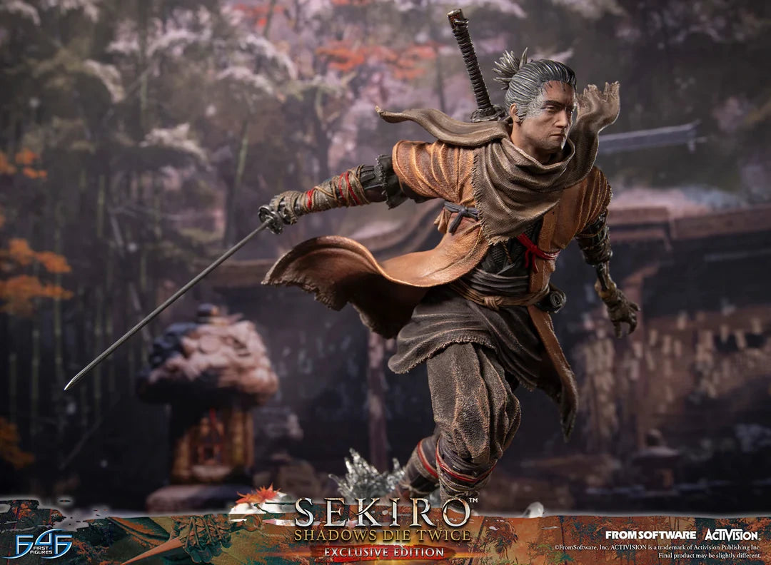 Preventa Resina Sekiro Figura Sekiro: Shadows Die Twice First4Figures (Licencia) Estudio