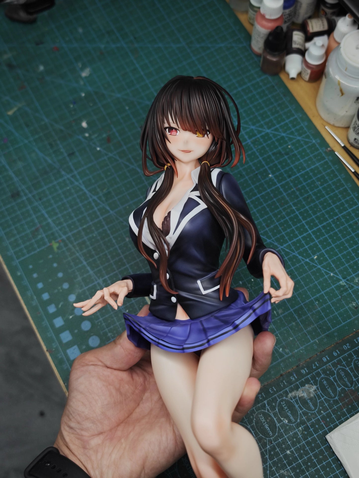 Preventa Resina Tokisaki Kurumi Figura Date A Live HuiMan Estudio