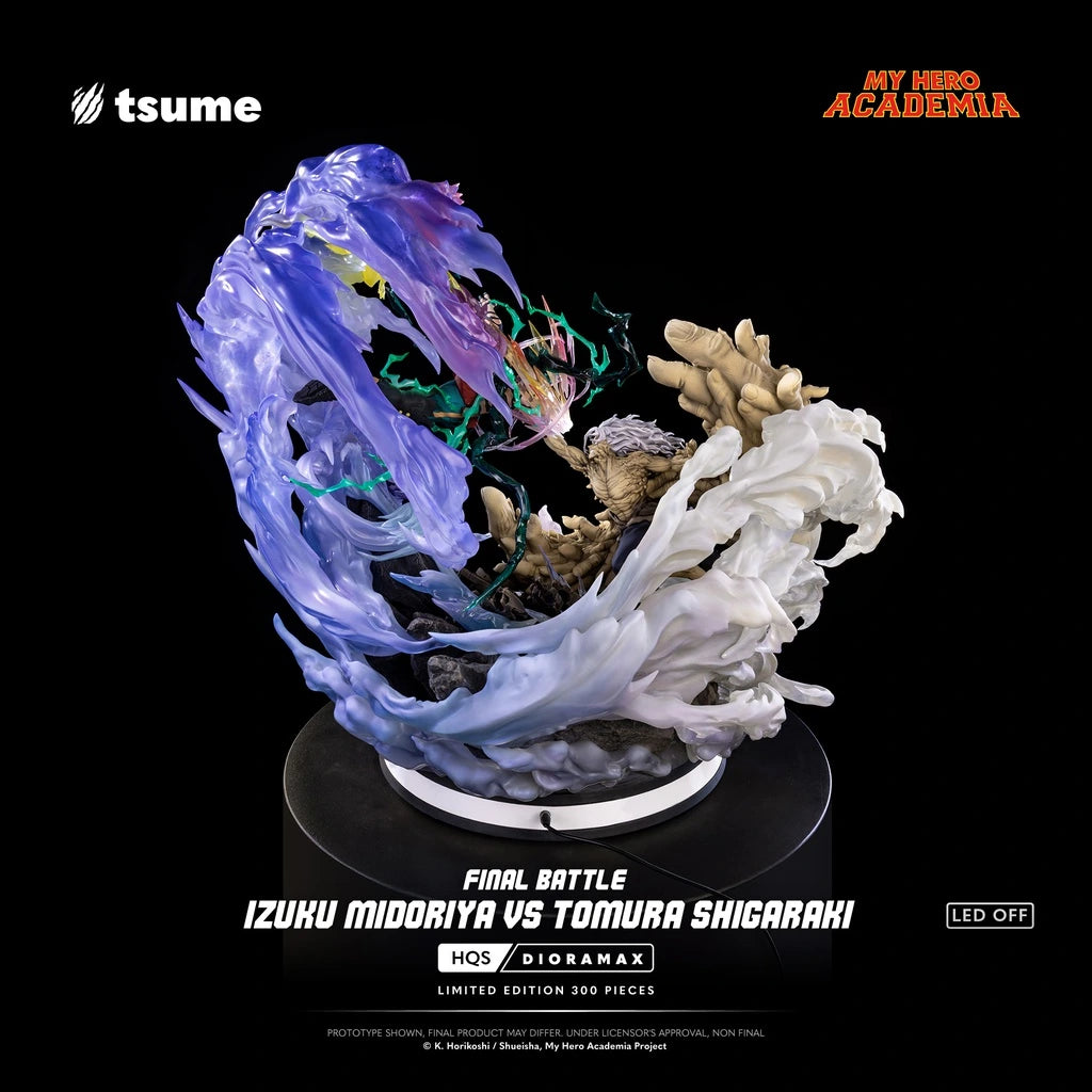 Preventa Resina Izuku Midoriya vs Tomura Shigaraki Figura My Hero Academia  Tsume Art (Licencia) Estudio