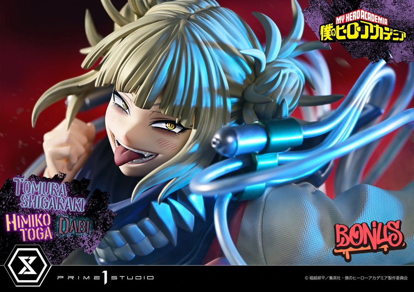 Preventa Resina Tomura Shigaraki, Dabi & Himiko Toga Deluxe Figura My Hero Academia Prime 1 (Licencia) Estudio