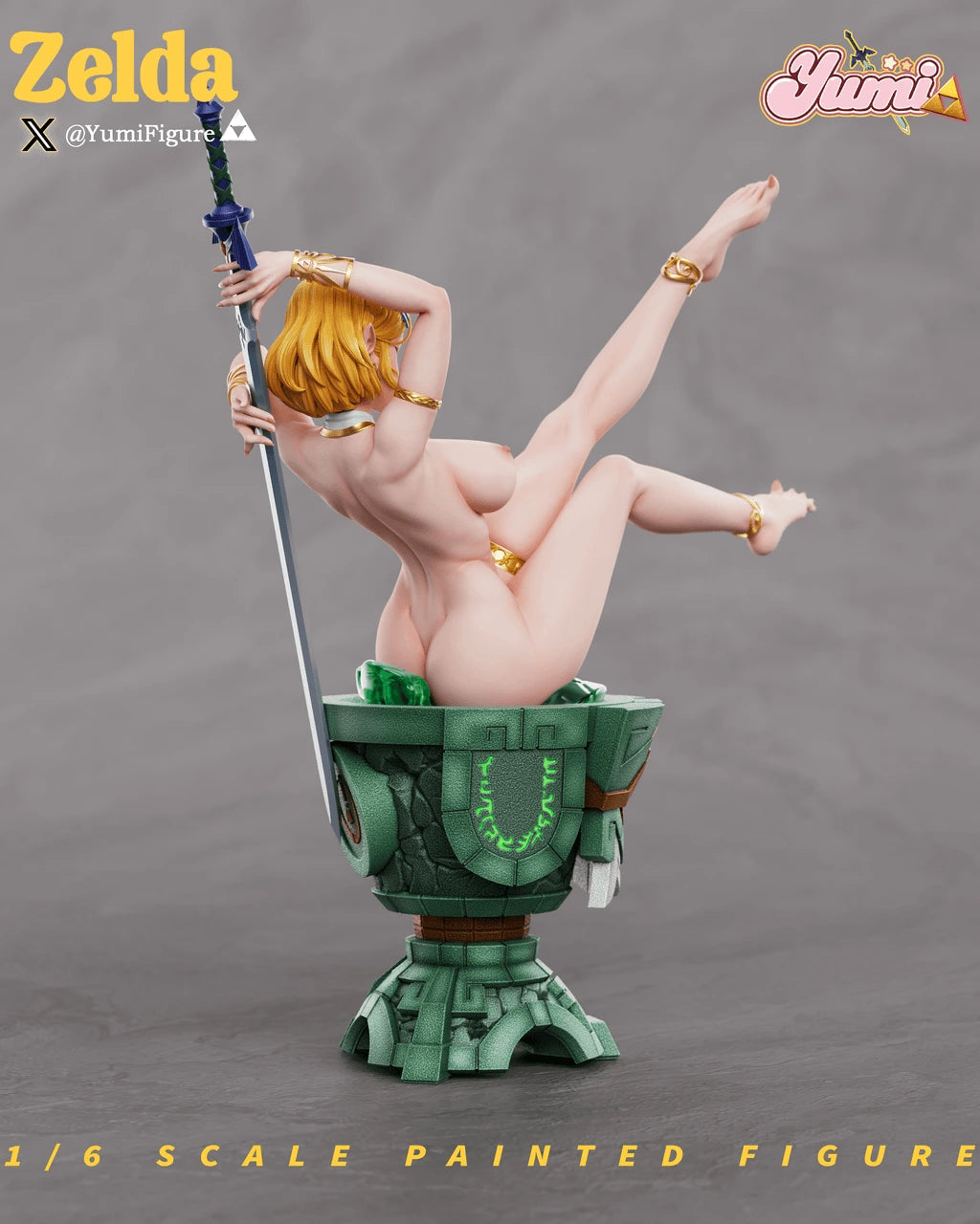Preventa Resina Princesa Zelda Figura The Legend of Zelda Yumi  Estudio