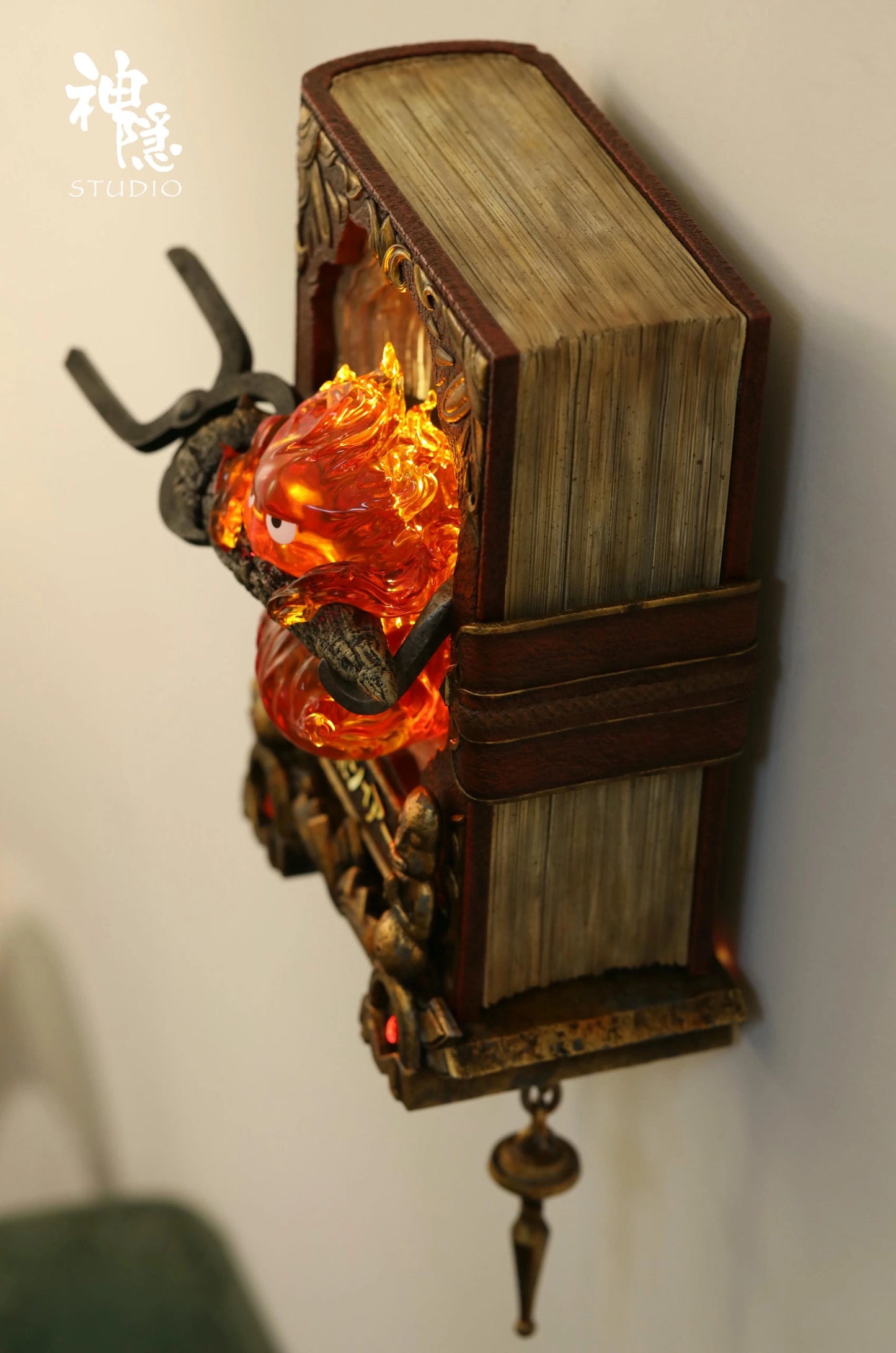 Preventa Resina Calcifer Figura El Increíble castillo vagabundo ShenYin Estudio