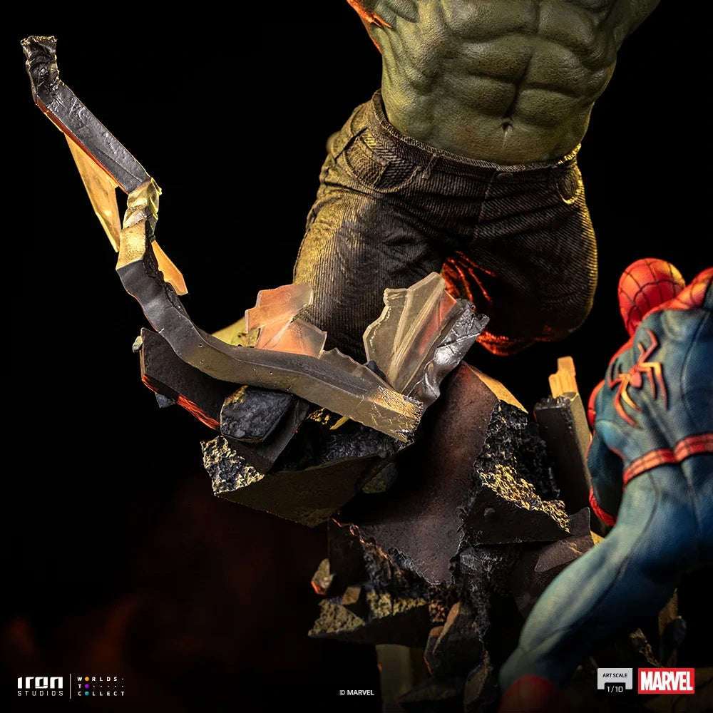 Preventa Resina Spider-Man vs Hulk Figura Spider-Man: Brand New Day  1/6 Iron Estudio (Licencia)