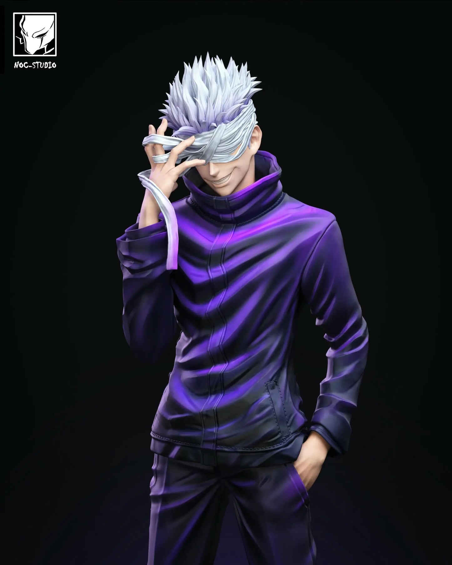 Preventa Resina Satoru Gojo Figura Jujutsu Kaisen Noc Estudio