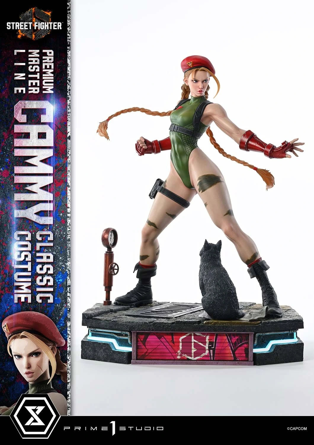 Preventa Resina Cammy Figura Street Fighter 1/4 Prime 1 Estudio (Licencia)