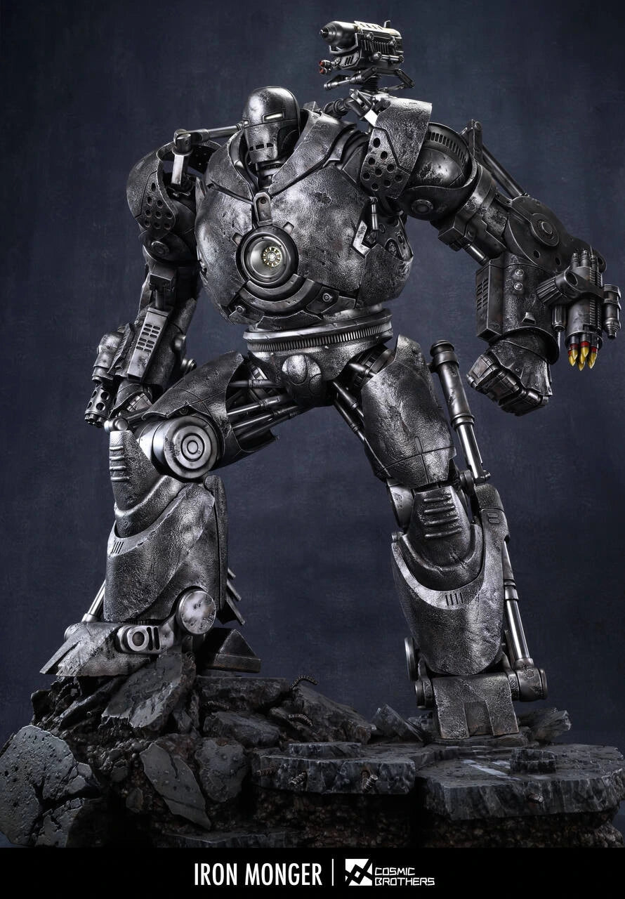 Preventa Resina Iron Monger Figura Marvel CB Estudio