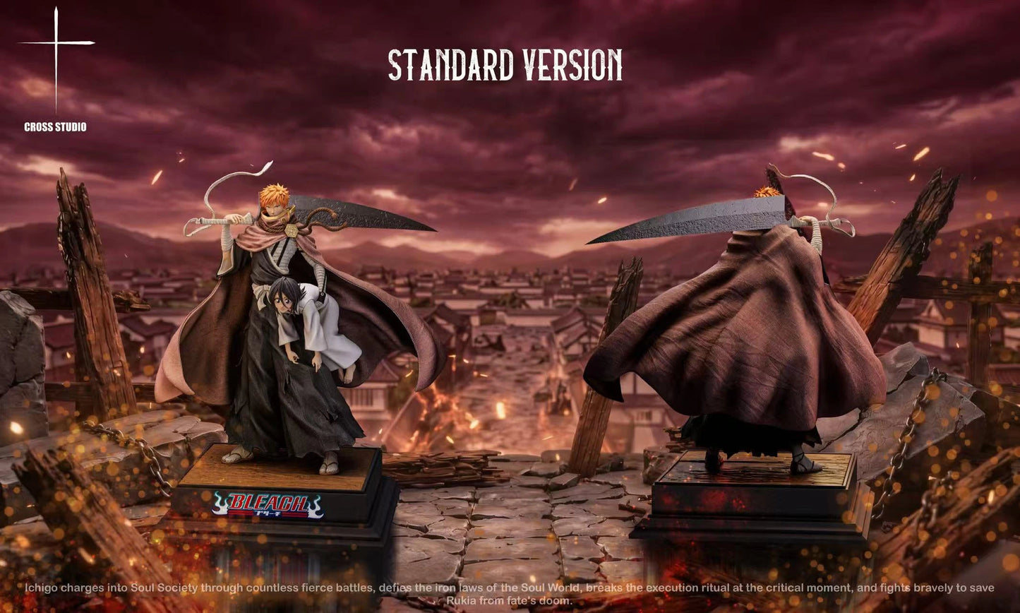 Preventa Resina Kurosaki Ichigo Figura Bleach Cross Estudio