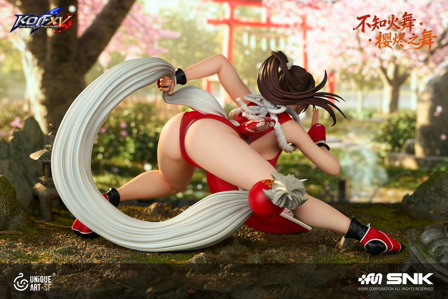 Preventa Resina Mai Shiranui Figura Street Fighter UNIQUE Art (Licencia) Estudio
