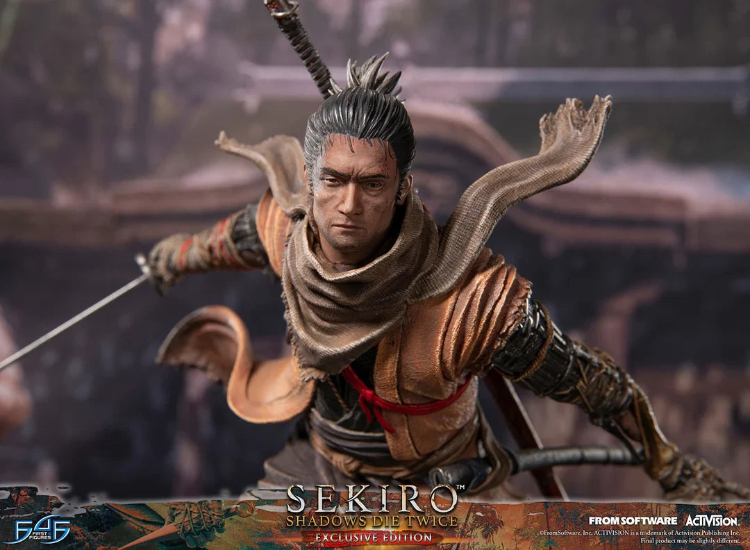 Preventa Resina Sekiro Figura Sekiro: Shadows Die Twice First4Figures (Licencia) Estudio