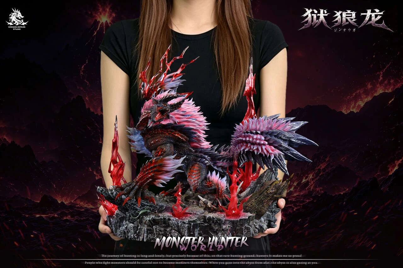Preventa Resina Zinogre Figura Monster Hunter  Dragon Realm Estudio
