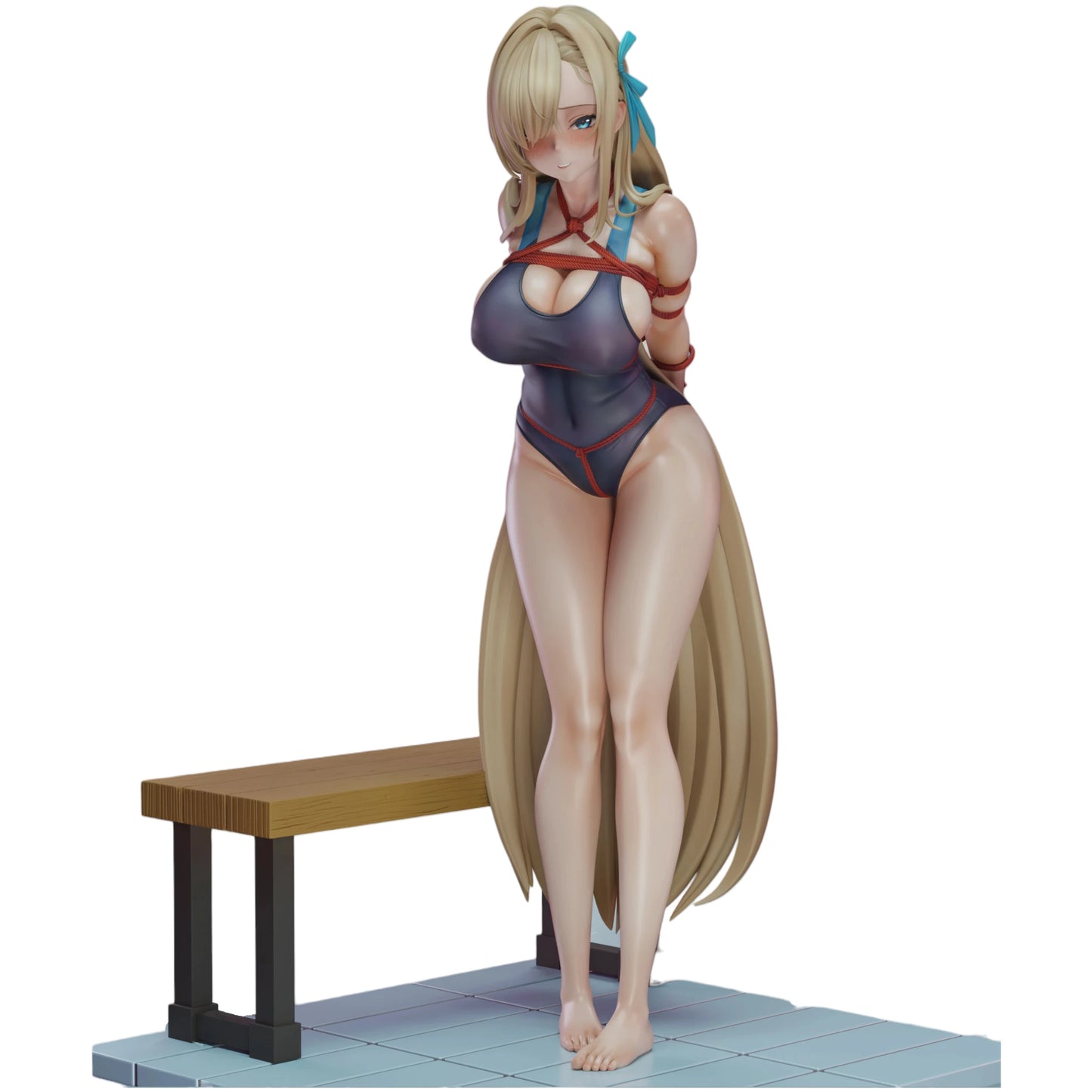 Preventa Resina Ichinose Asuna Figura Blue Archive Midnight  Estudio
