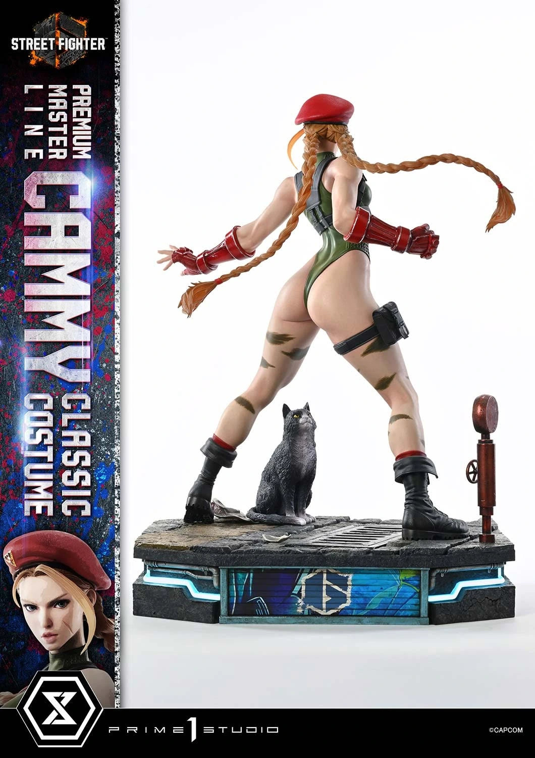 Preventa Resina Cammy Figura Street Fighter 1/4 Prime 1 Estudio (Licencia)
