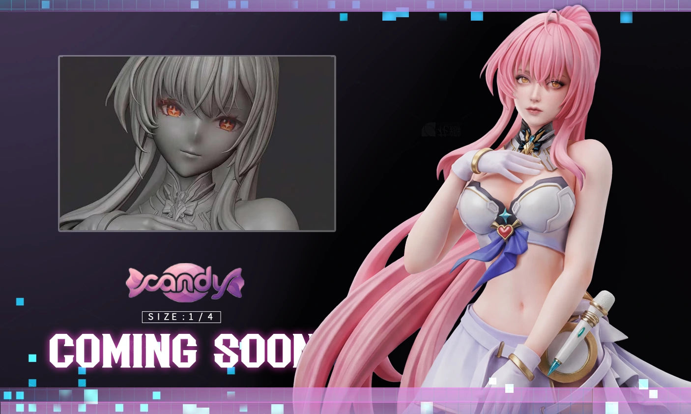 Preventa Resina Aemeath Figura Wuthering Waves Candy Estudio