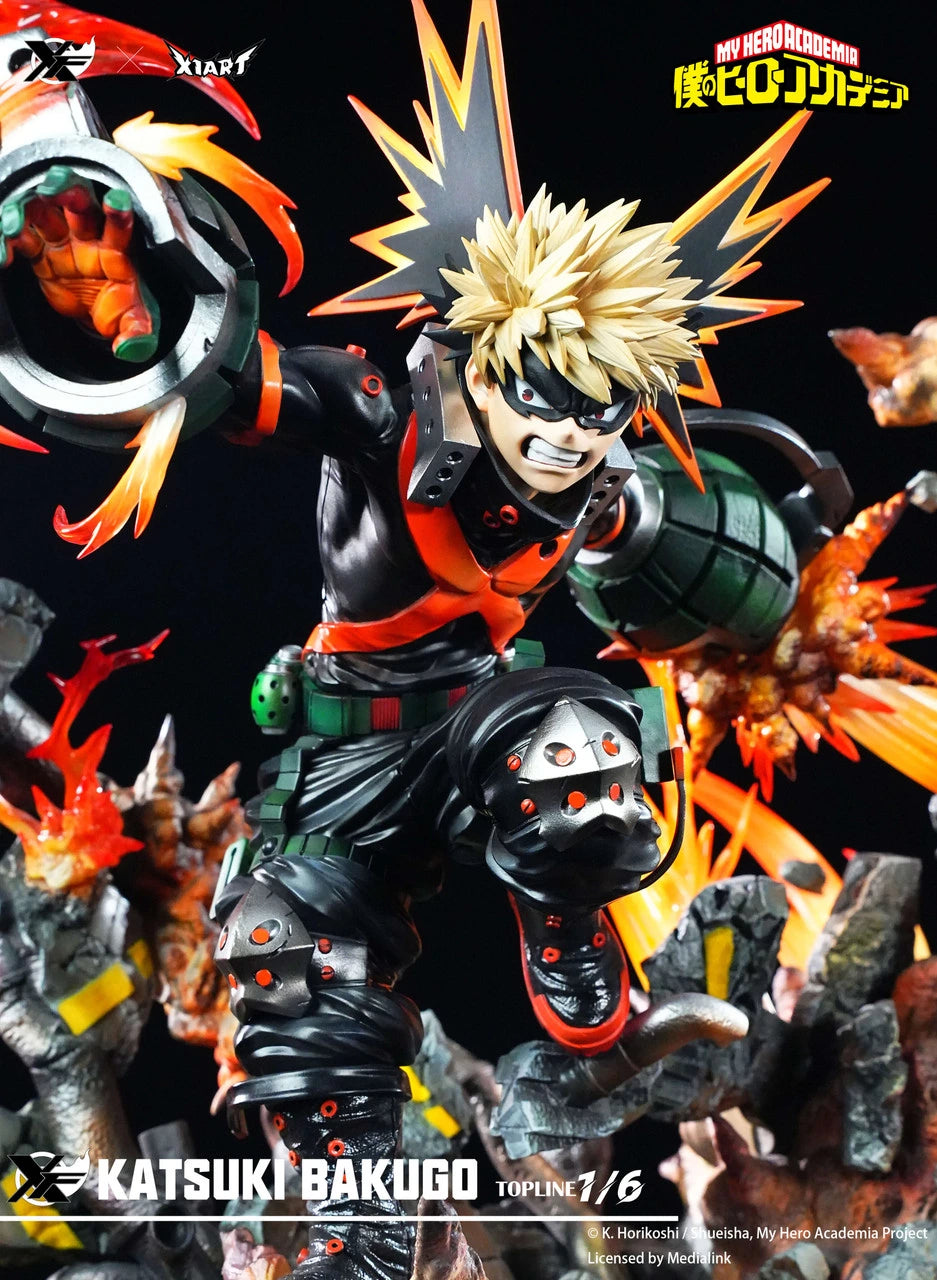 Preventa Resina Katsuki Bakugo & Midoriya Izuku Figura My Hero Academia XFirre & X1ART (Licencia) Estudio
