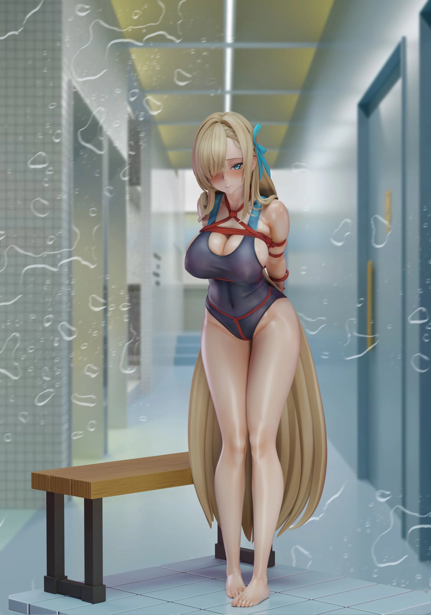 Preventa Resina Ichinose Asuna Figura Blue Archive Midnight  Estudio