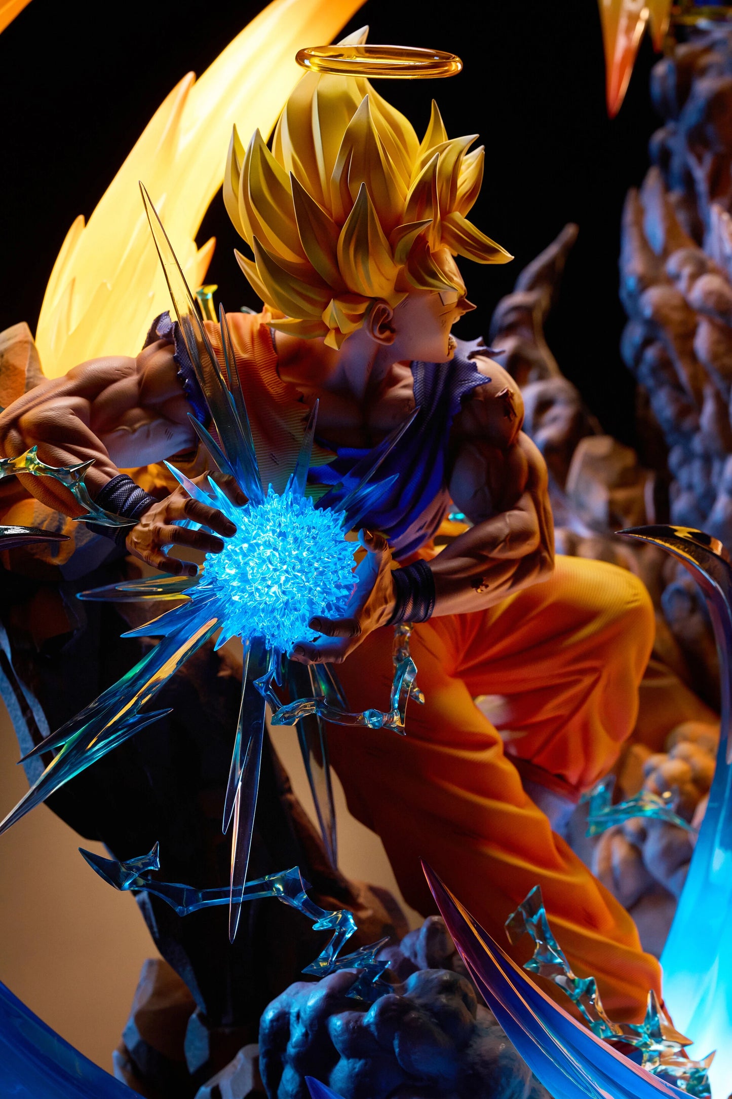 Preventa Resina Goku vs Majin Vegeta Figura Dragon Ball 1/6 KD Collectibles Estudio