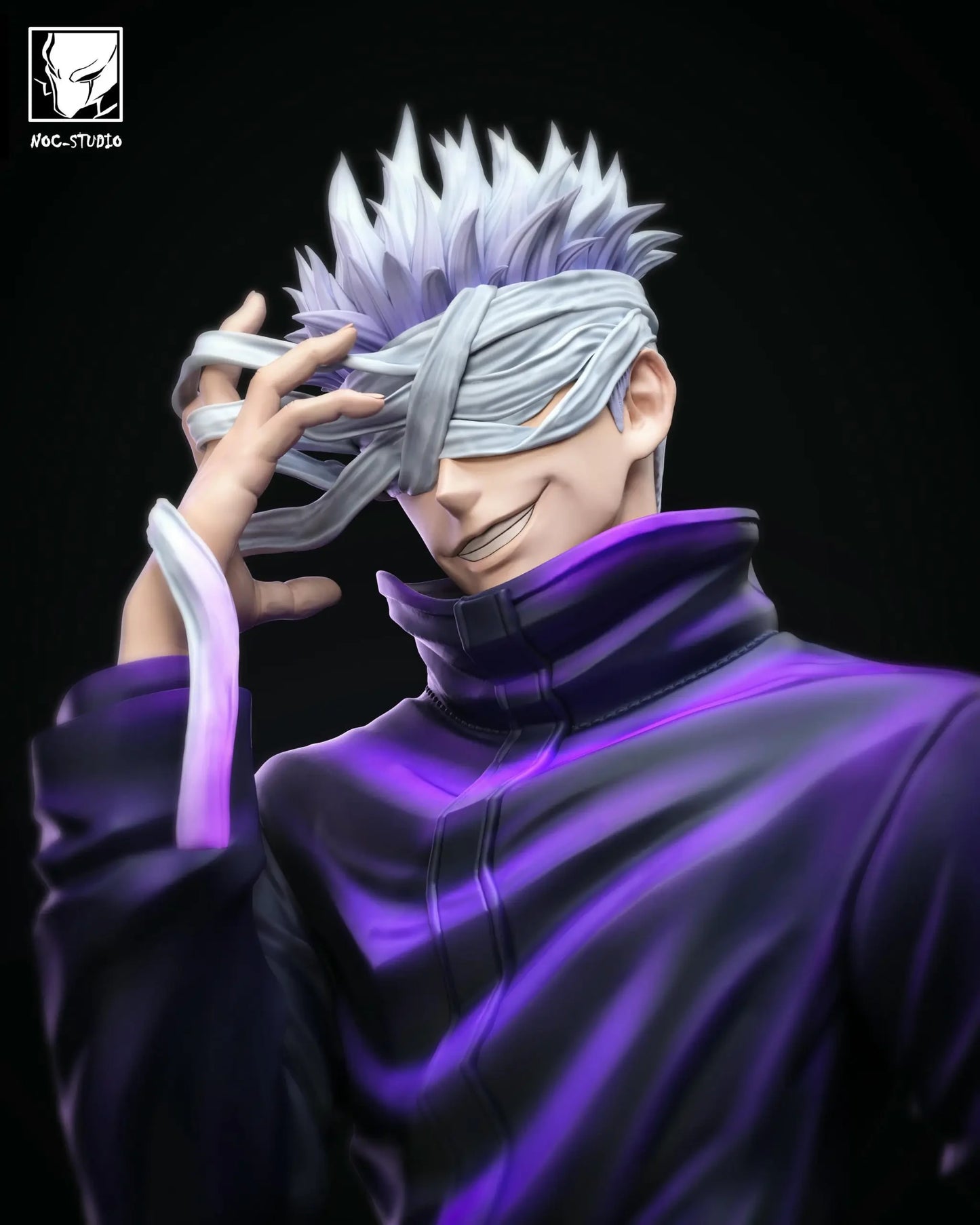 Preventa Resina Satoru Gojo Figura Jujutsu Kaisen Noc Estudio