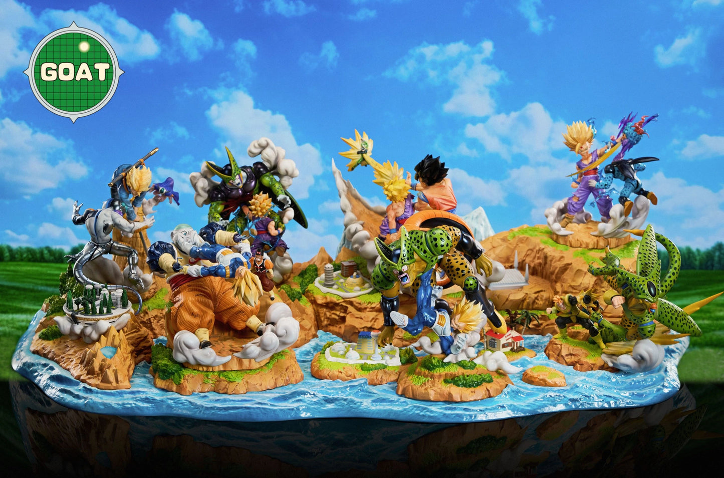 Preventa Resina Memories Figura Dragon Ball GOAT Estudio