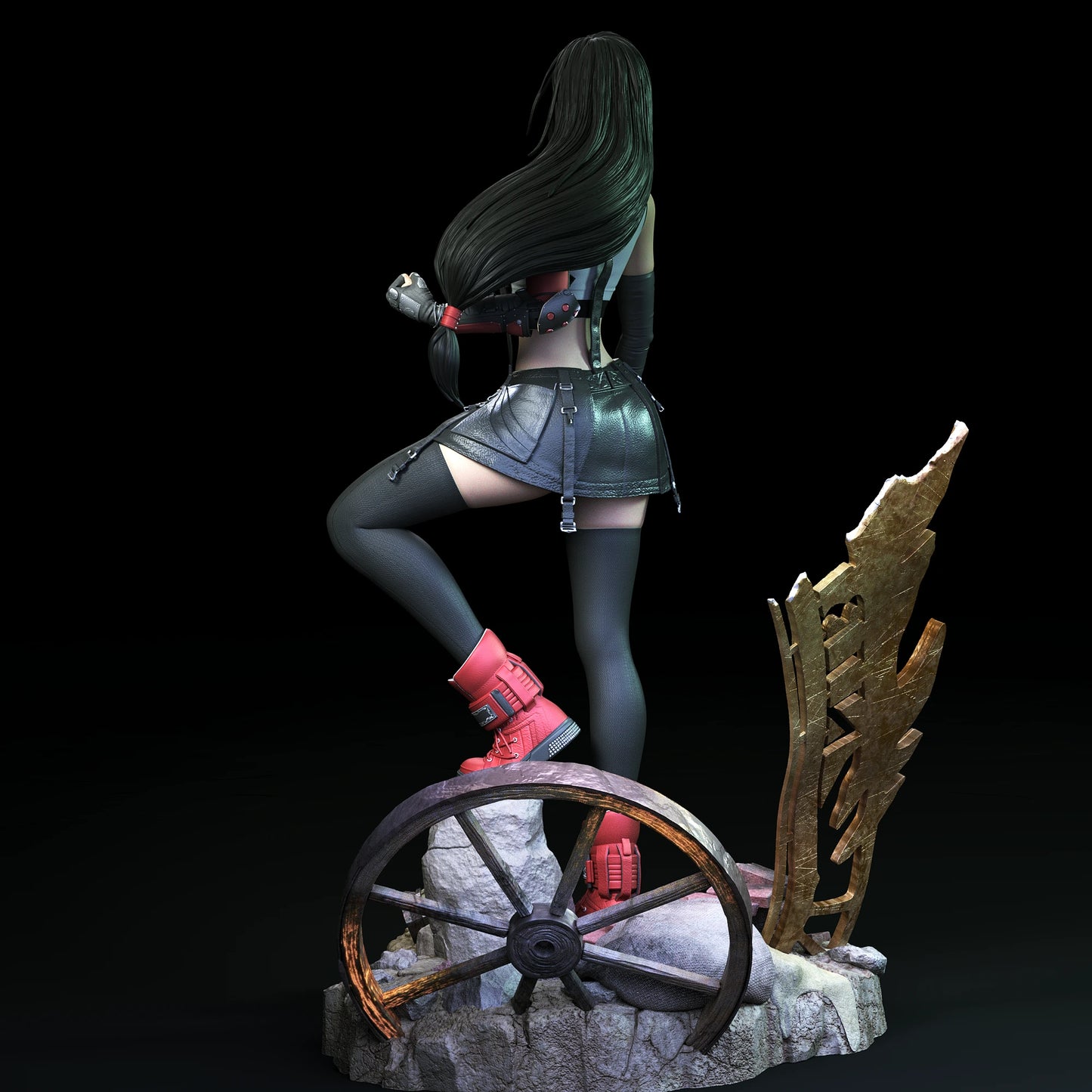 Preventa Resina Tifa Lockhart Figura Fantasy VII Solar Estudio