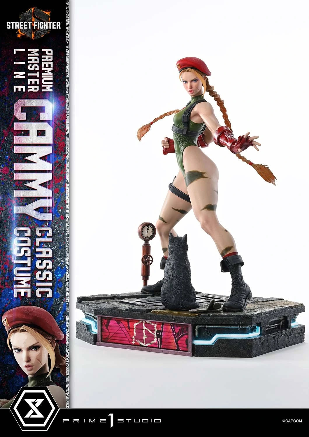 Preventa Resina Cammy Figura Street Fighter 1/4 Prime 1 Estudio (Licencia)