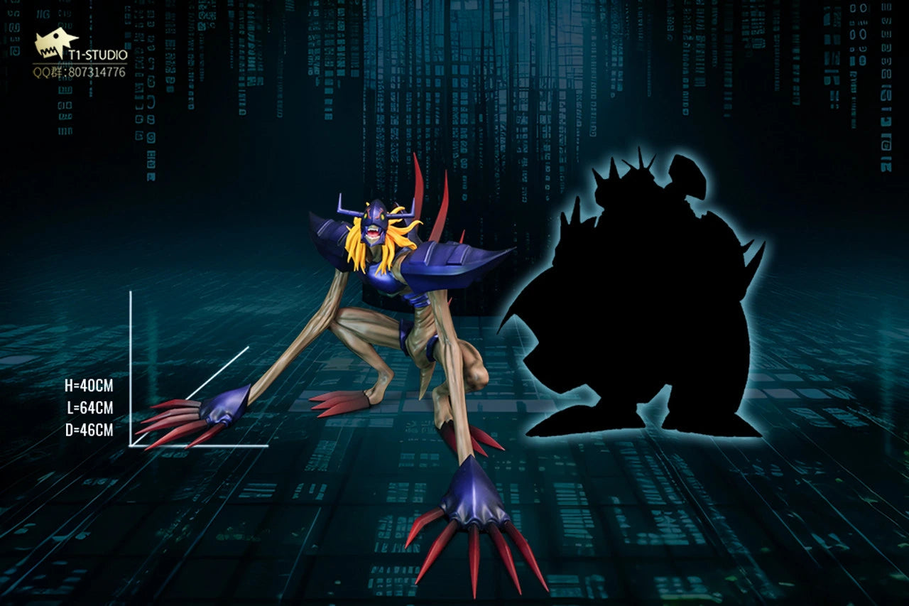 Preventa Resina Diablomon Figura Digimon T1 Estudio