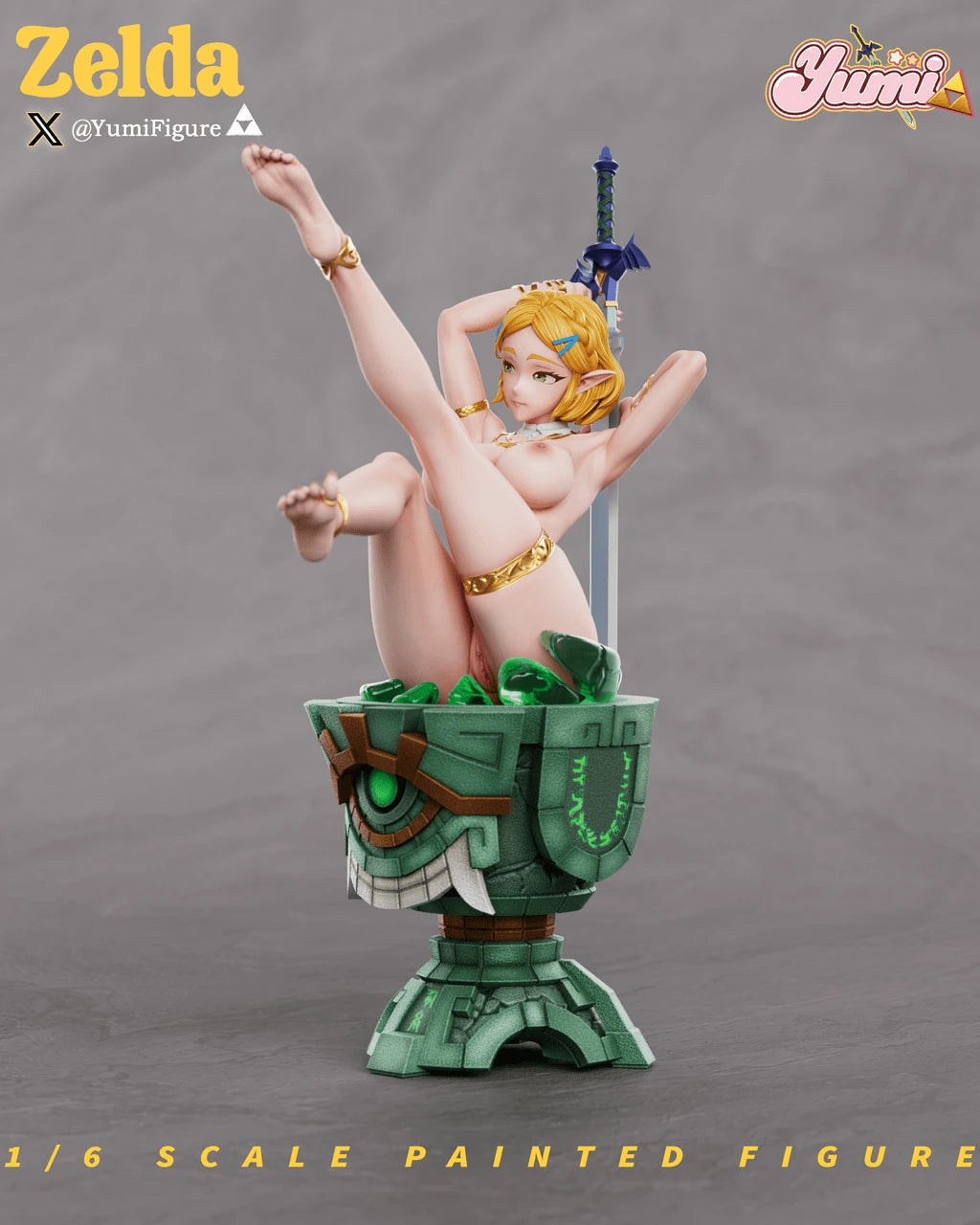 Preventa Resina Princesa Zelda Figura The Legend of Zelda Yumi  Estudio