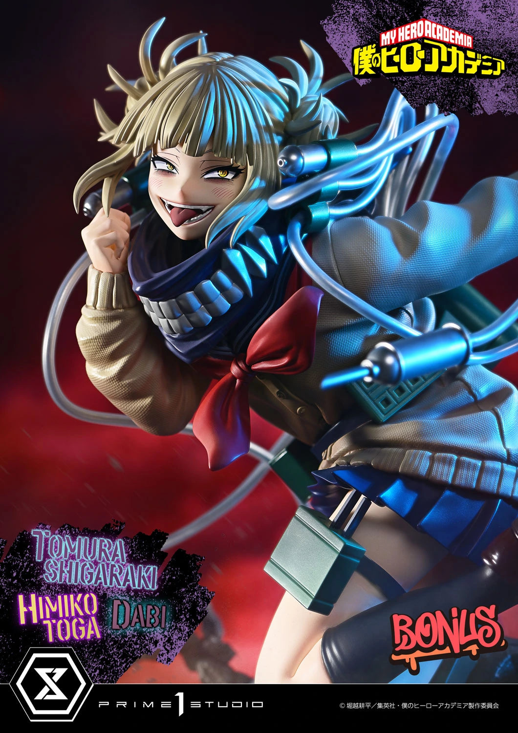 Preventa Resina Tomura Shigaraki, Dabi & Himiko Toga Deluxe Figura My Hero Academia Prime 1 (Licencia) Estudio
